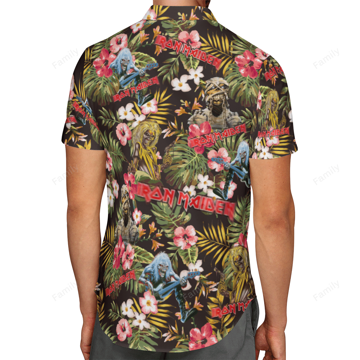 Iron Maiden Tropical Hawaiian Shirt