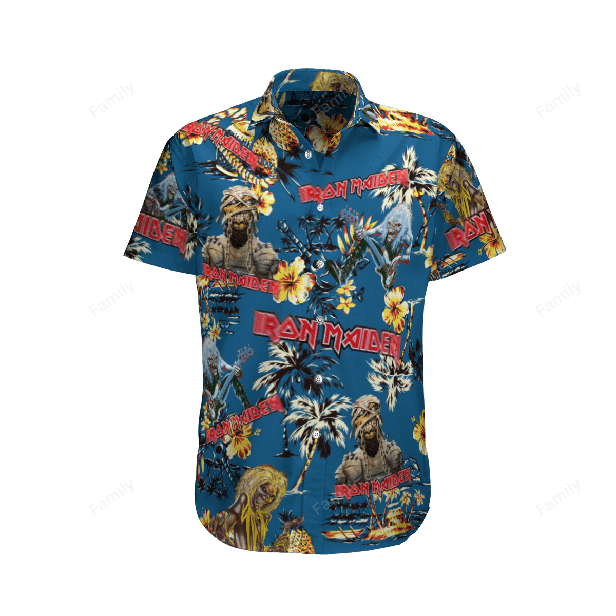 Iron Maiden Fashion Hawaiian Shirt