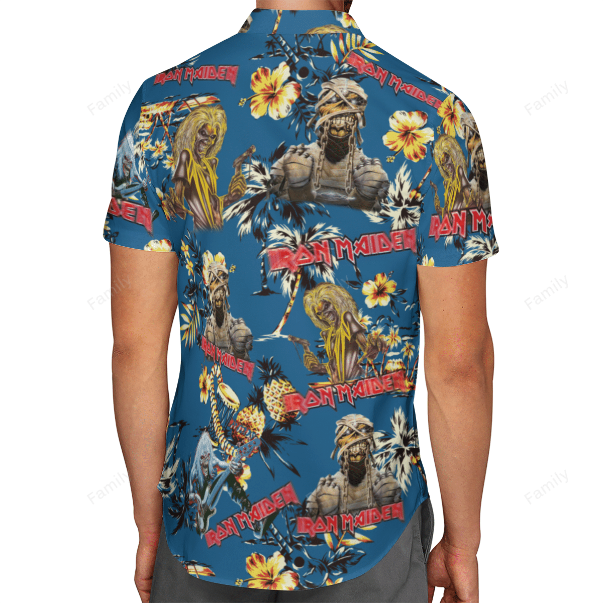 Iron Maiden Fashion Hawaiian Shirt