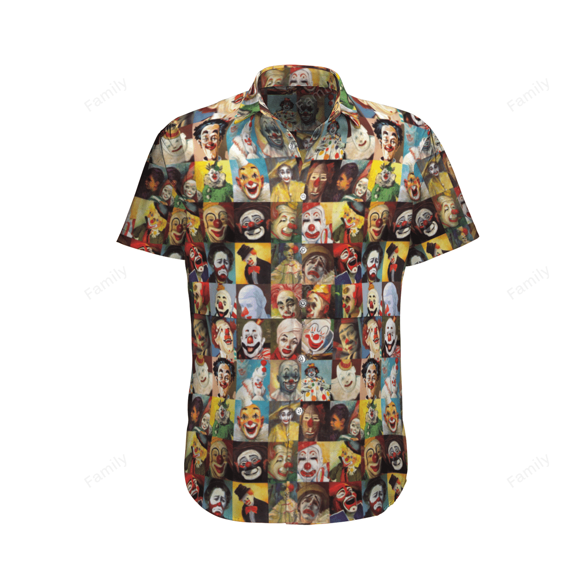 Circus Clown Hawaiian Shirt