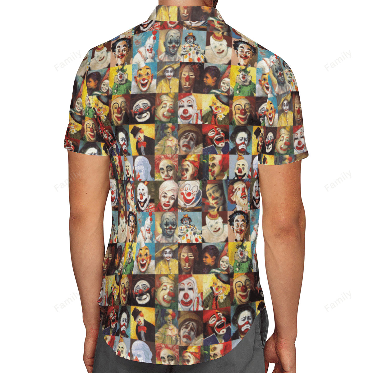 Circus Clown Hawaiian Shirt