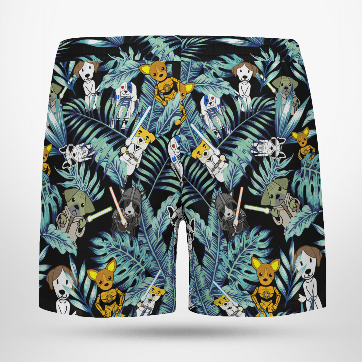 Star Dogs Hawaiian Shirt & Beach Shorts