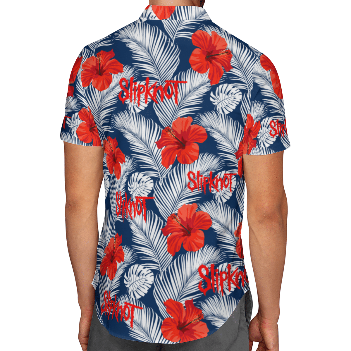 Slipknot Fashion Blue Hawaiian Shirt