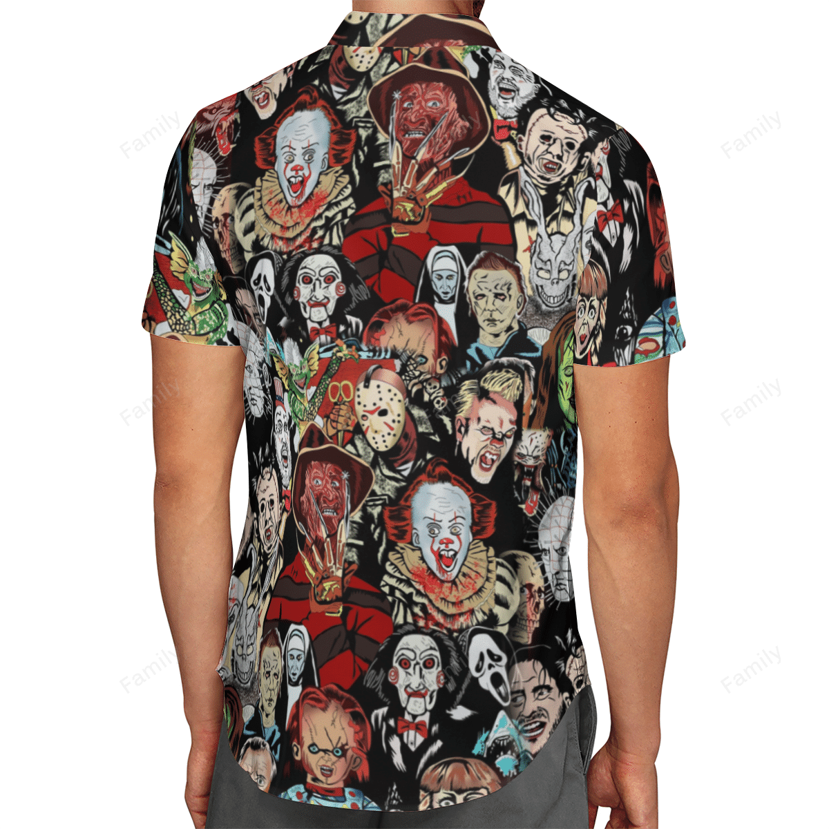 Horror Character Hawaiian Shirt