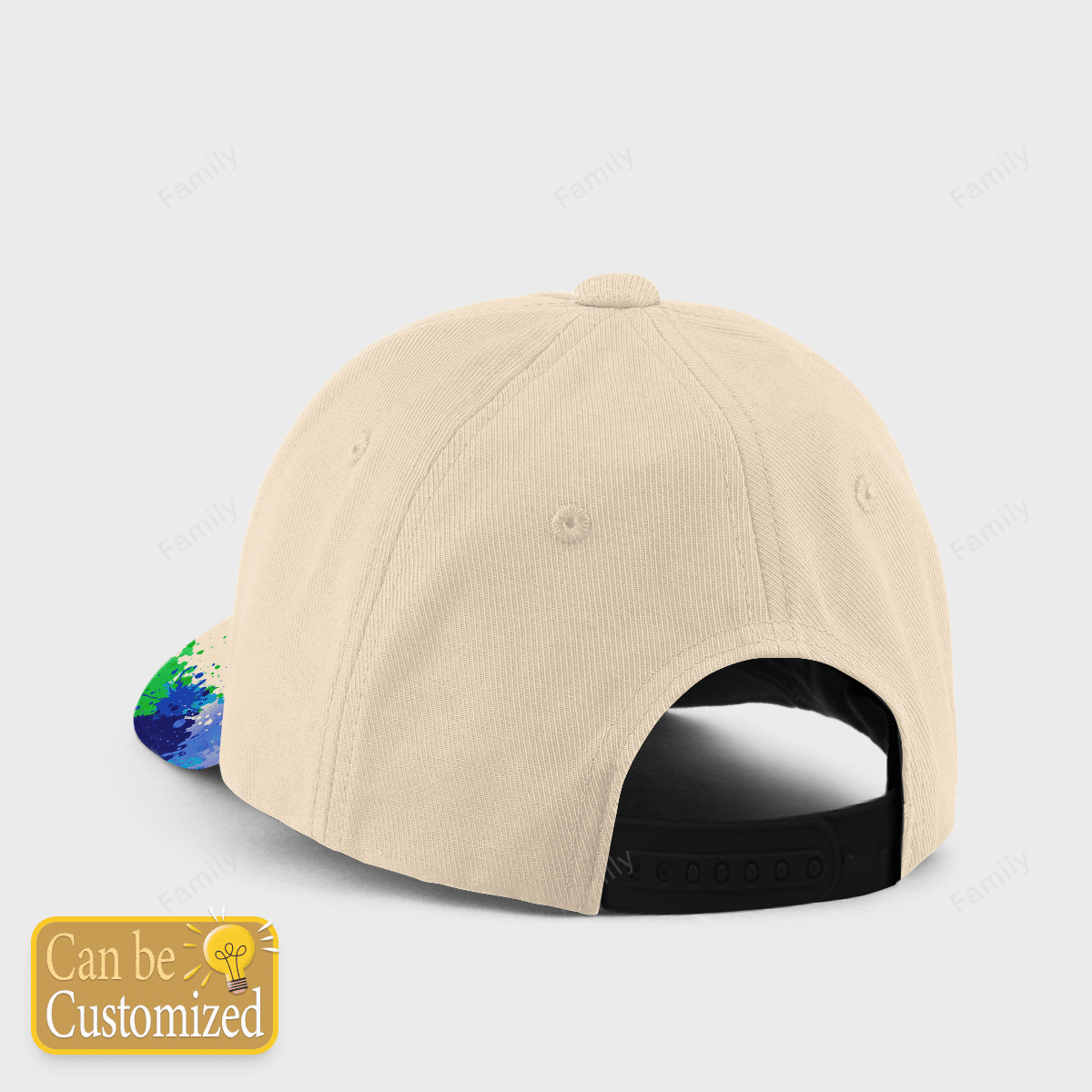Personalized Softball Born In July Cap