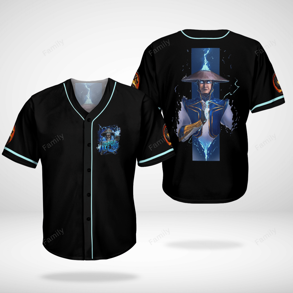 Raiden AOP Baseball Jersey