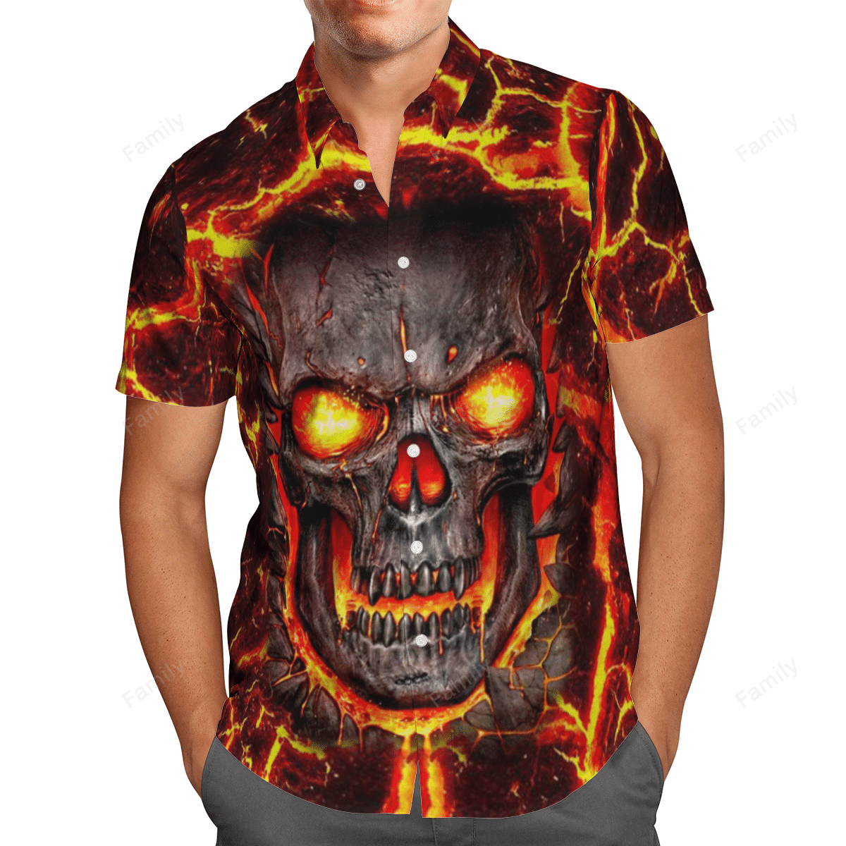 Skull Lovers Hawaii T-shirt