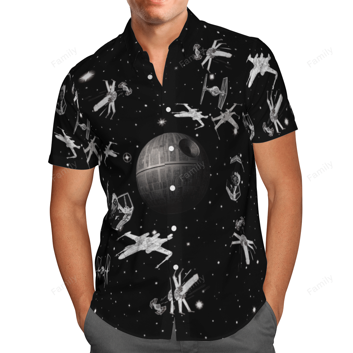 Star Wars Galaxy AOP Hawaii Shirt