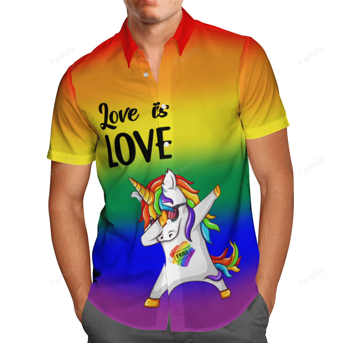 Love Is Love Hawaiian T-shirt