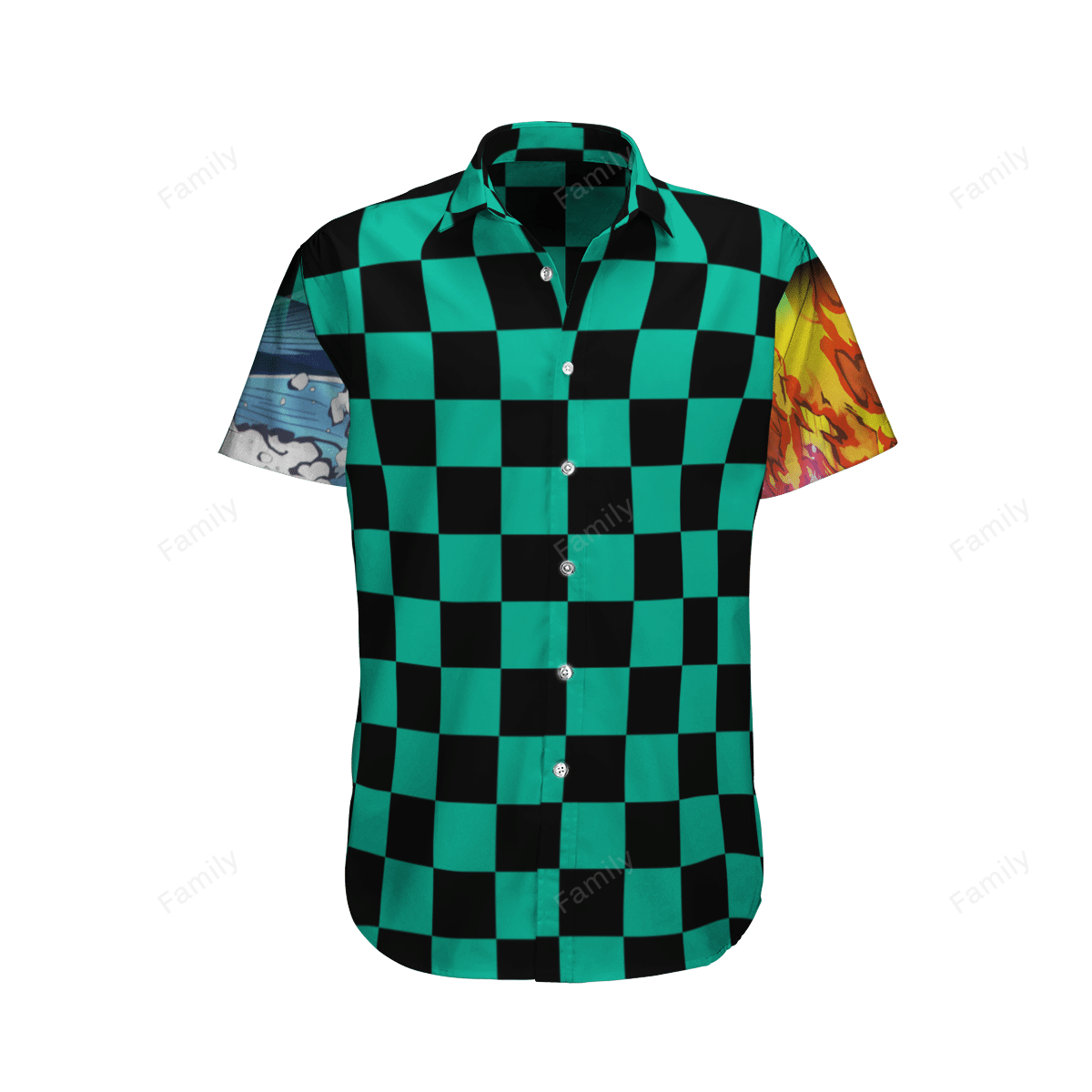 Kamado Tanjirō Hawaiian Shirt