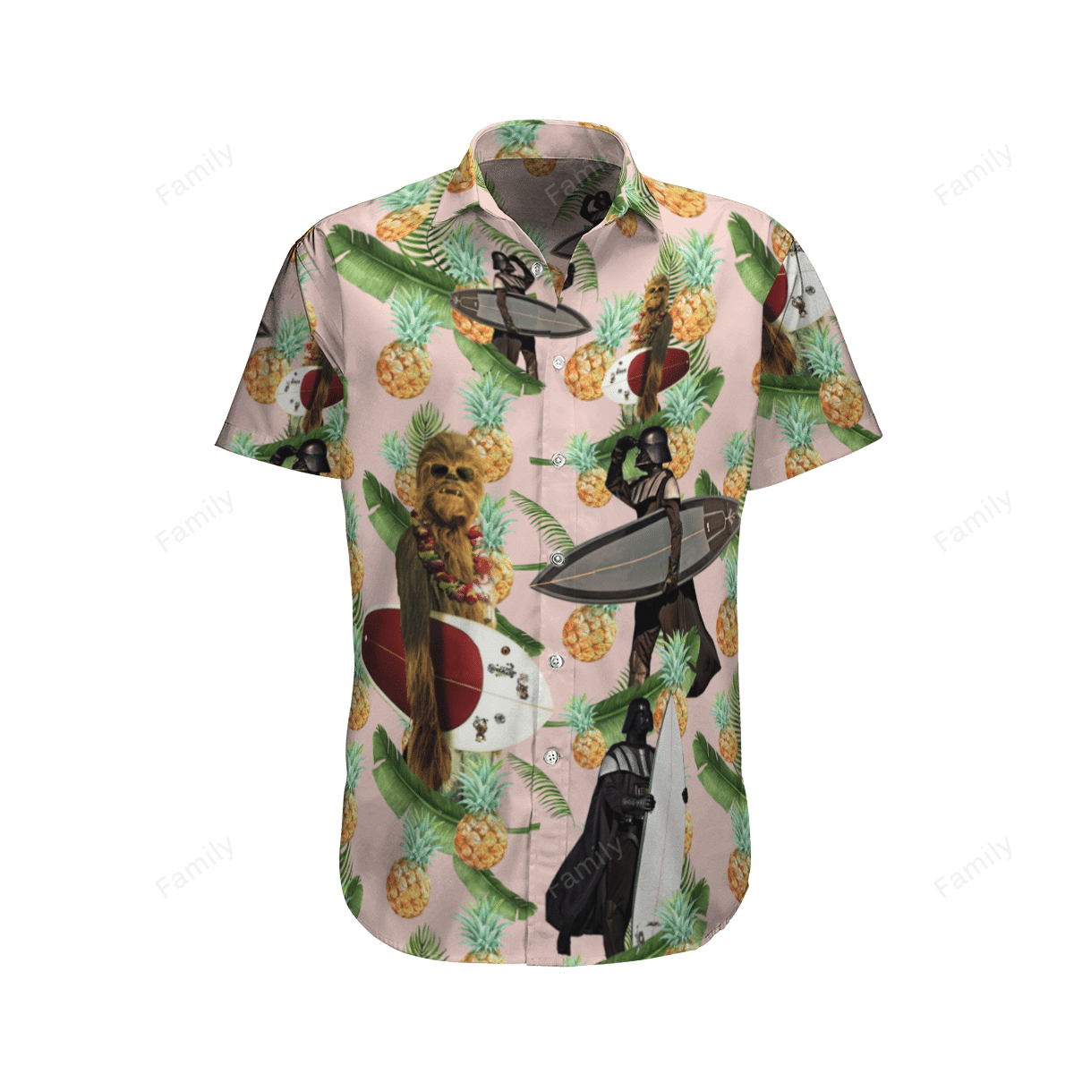 Starwars Surfing AOP Hawaii Shirt