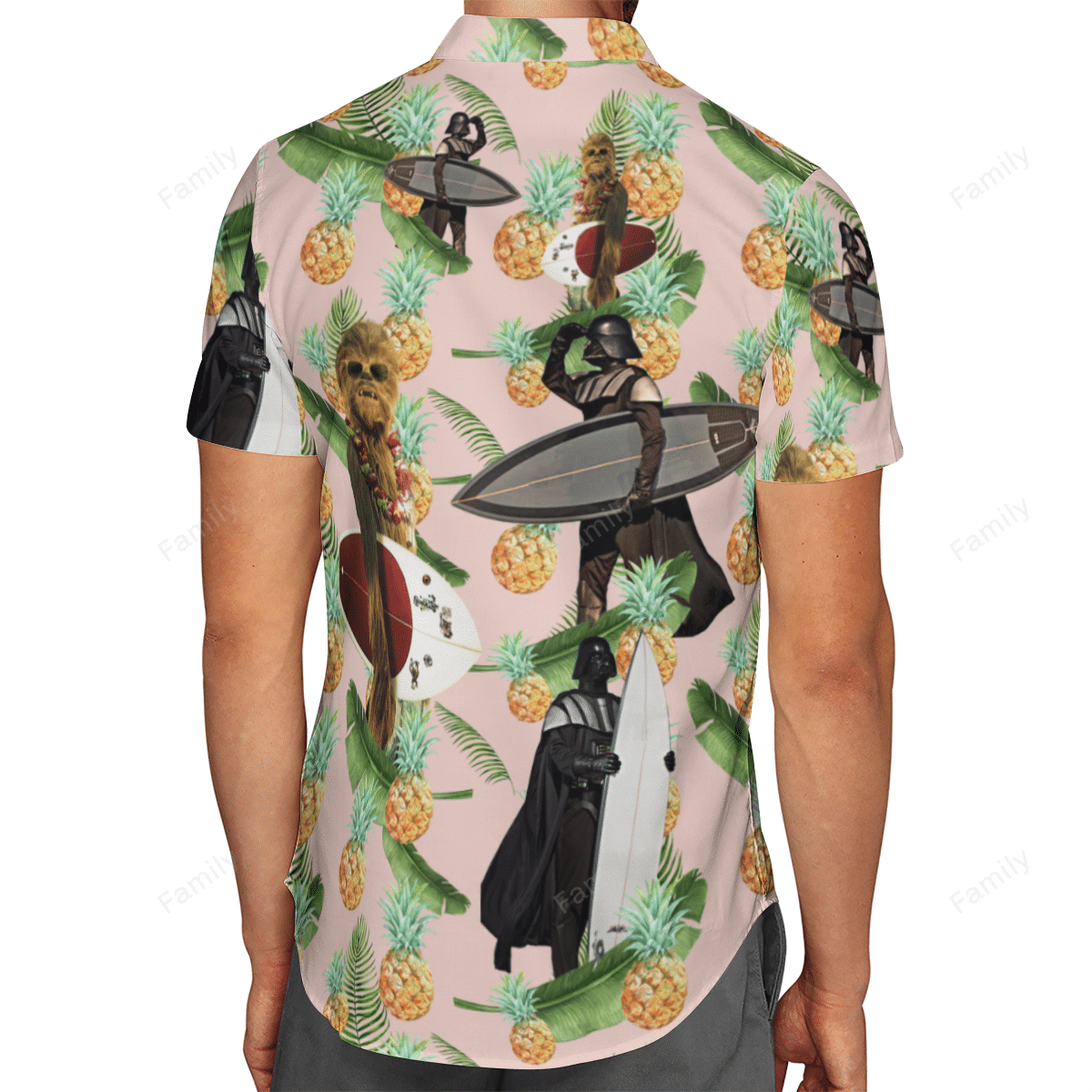 Starwars Surfing AOP Hawaii Shirt