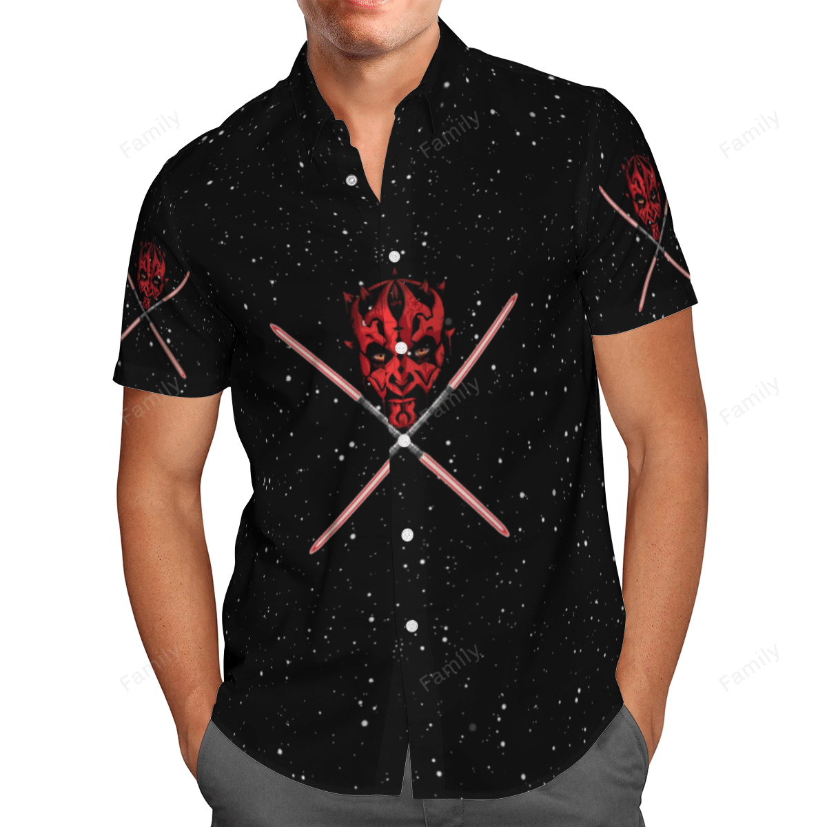 Darth Maul AOP Hawaii Shirt