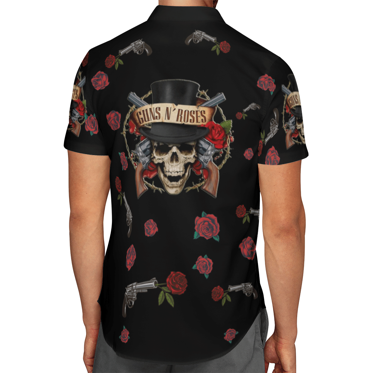 Guns N' Roses AOP Hawaii Shirt