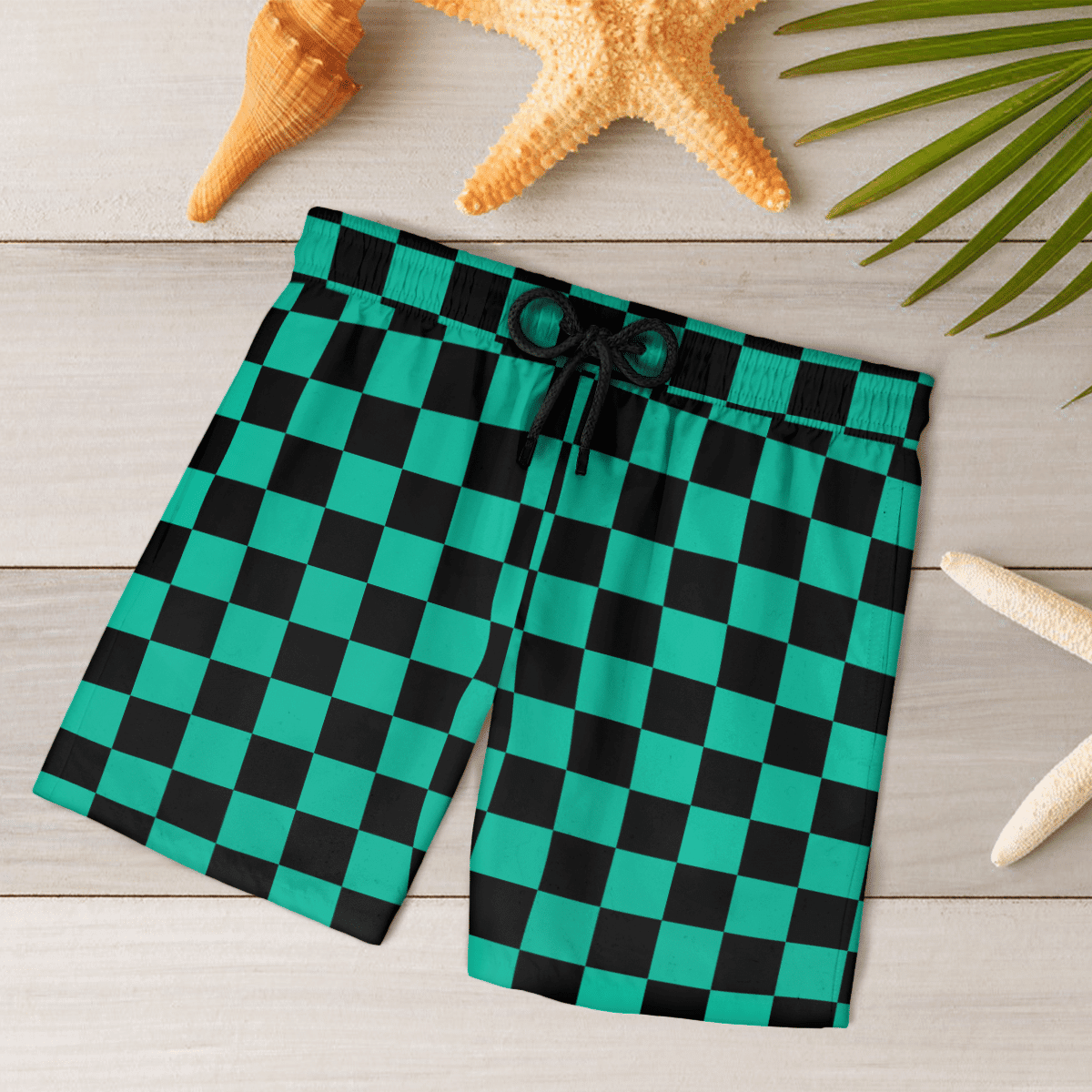 Kamado Tanjirō Beach Shorts