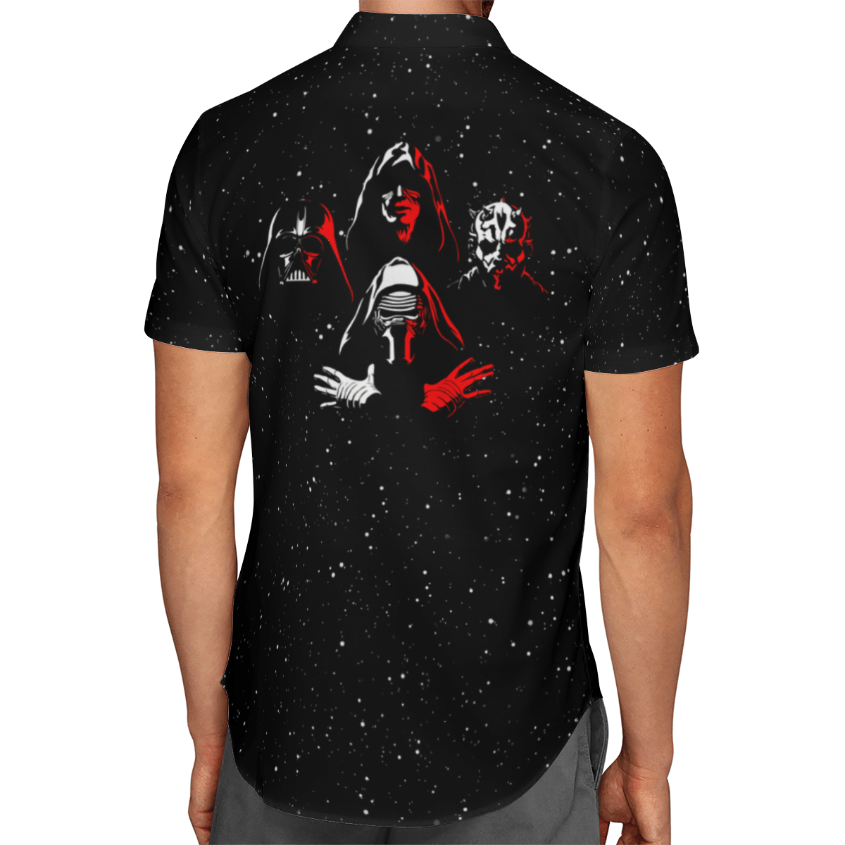 Dark Side Star wars Galaxy AOP Hawaii Shirt