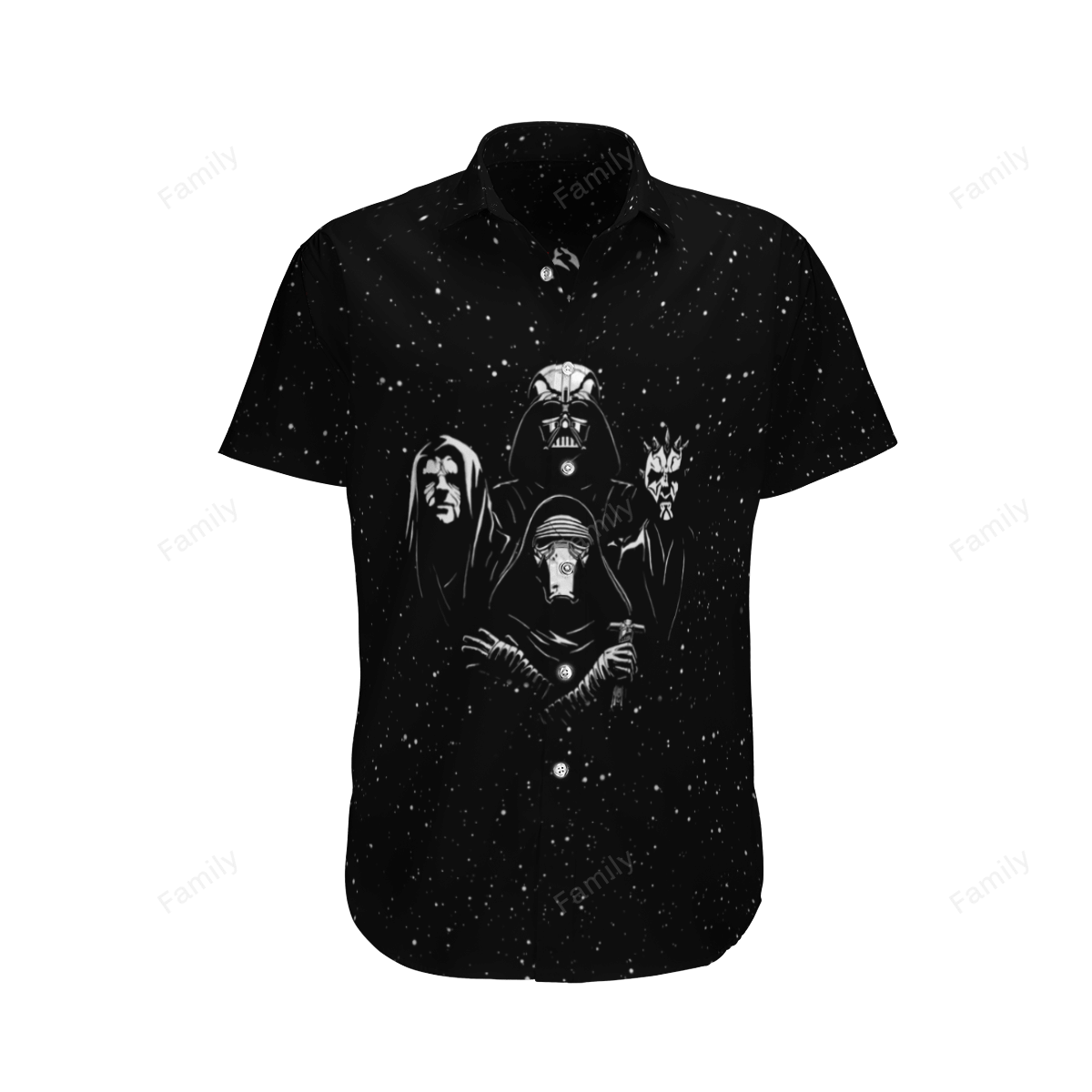 Dark Side Star wars Galaxy AOP Hawaii Shirt