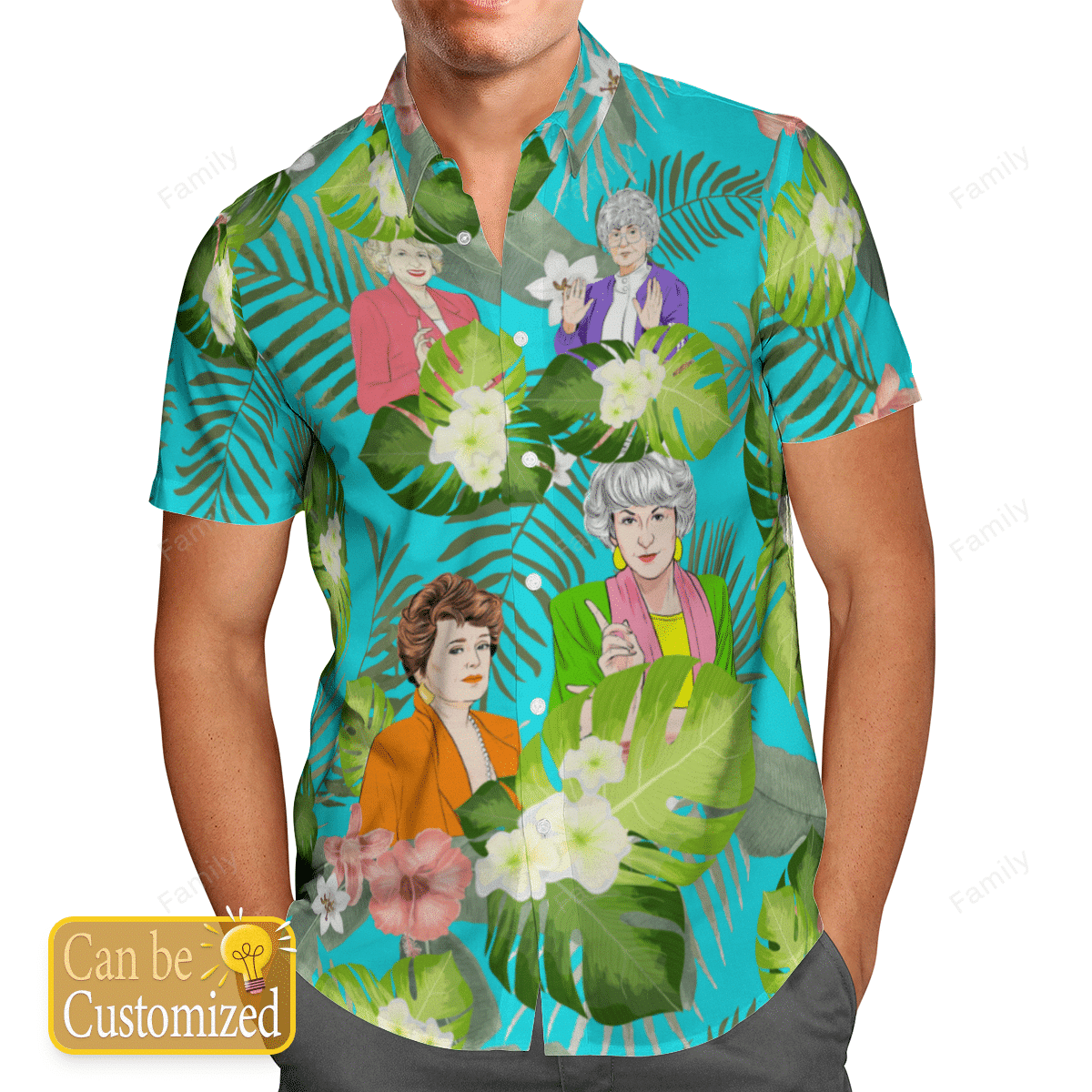 Personalized The Golden Girl AOP Hawaii Shirt