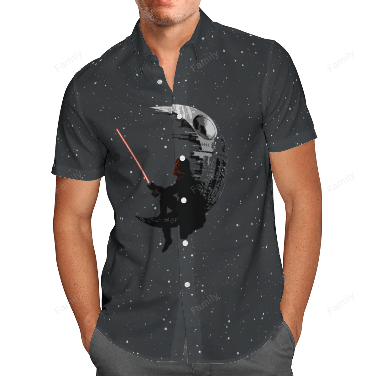 Dark Vader AOP Hawaii Shirt