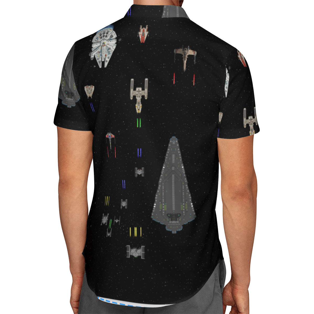 Star Wars Battle Ship AOP Hawaii Shirt