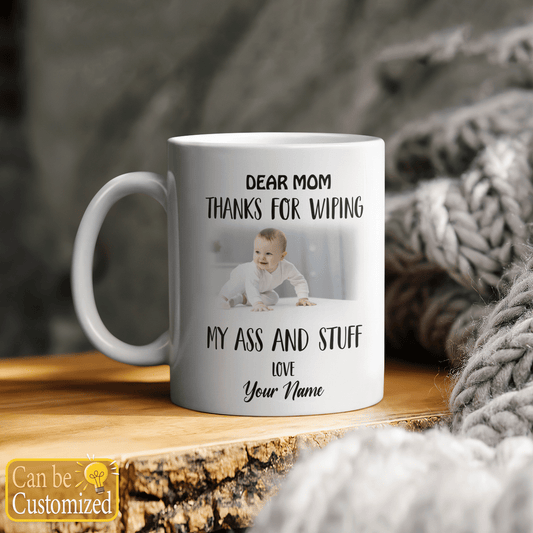 personalization Dear Mom Mug