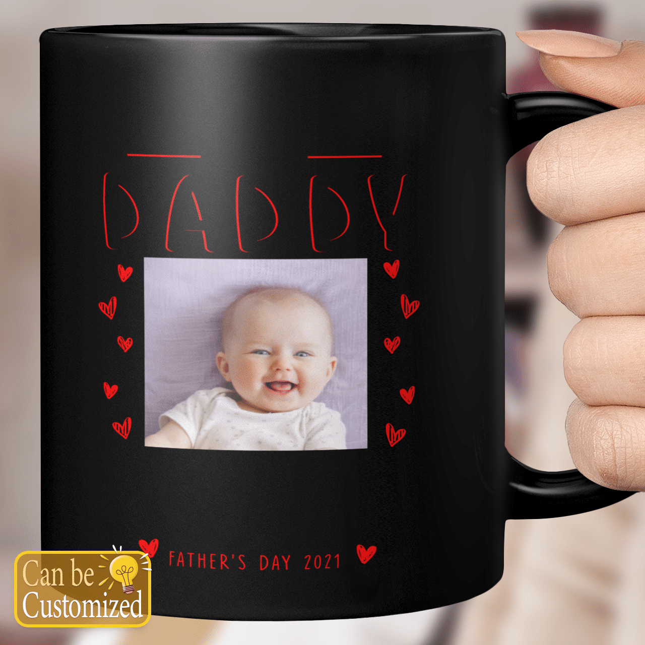 Happy 1st Father's Day Mug