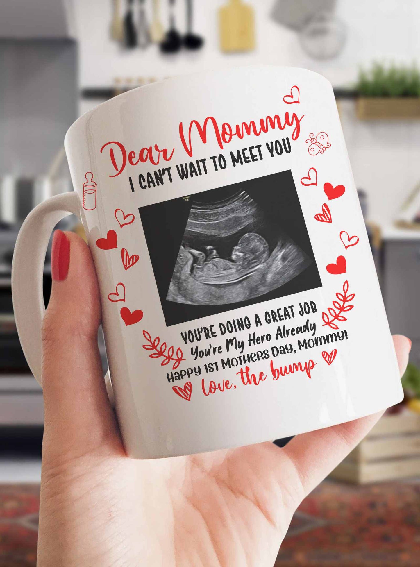 personalization Dear Mommy Mug