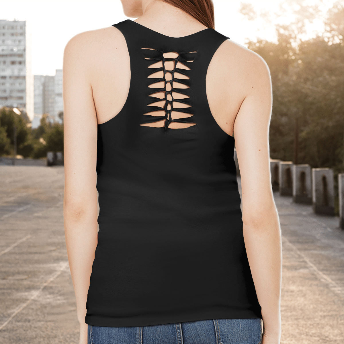 Awesome Hollow Out Tank Top & Leggings