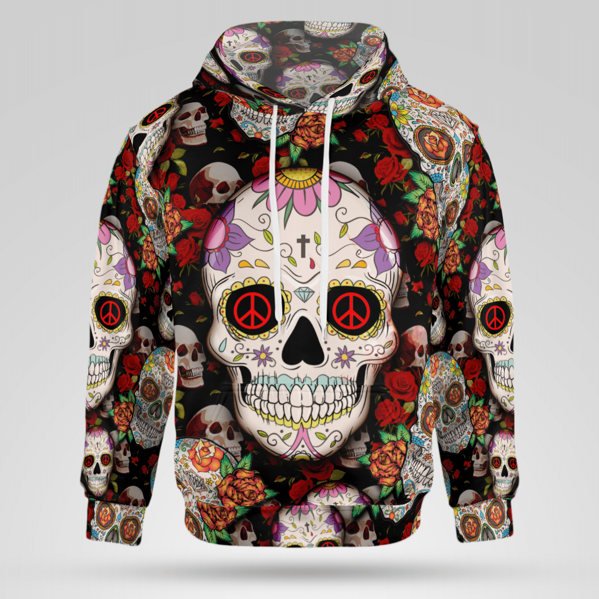 Sugar Skull The Day Of The Dead Hoodie