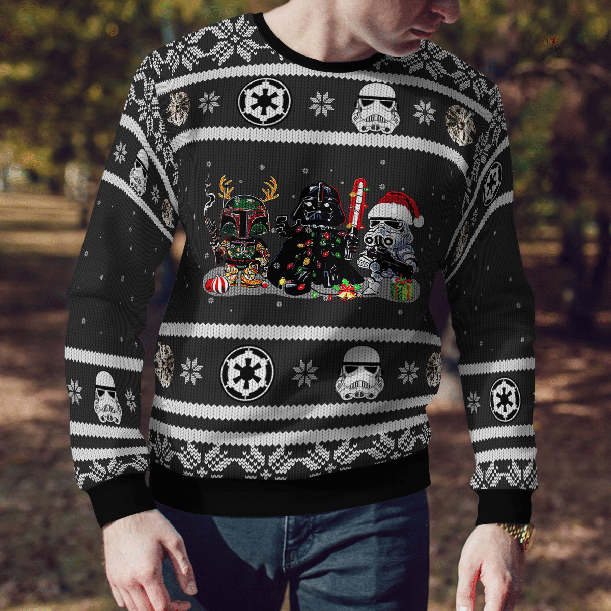 SW Christmas AOP Sweater