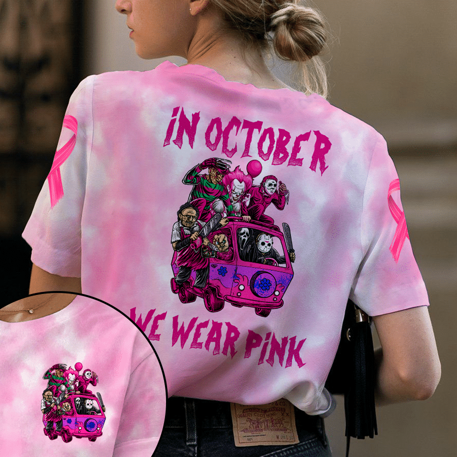 In October We Wear Pink Horror Characters