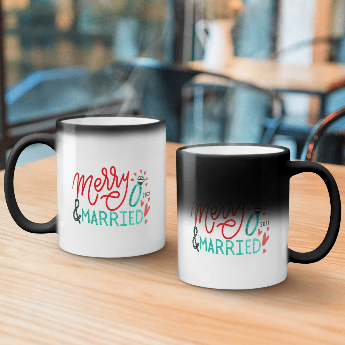 Merry & Married 2021 Christmas Mug