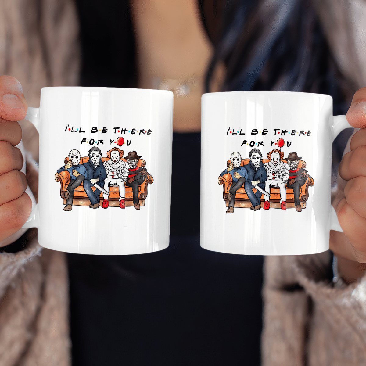 I'll Be There For You Halloween Mug