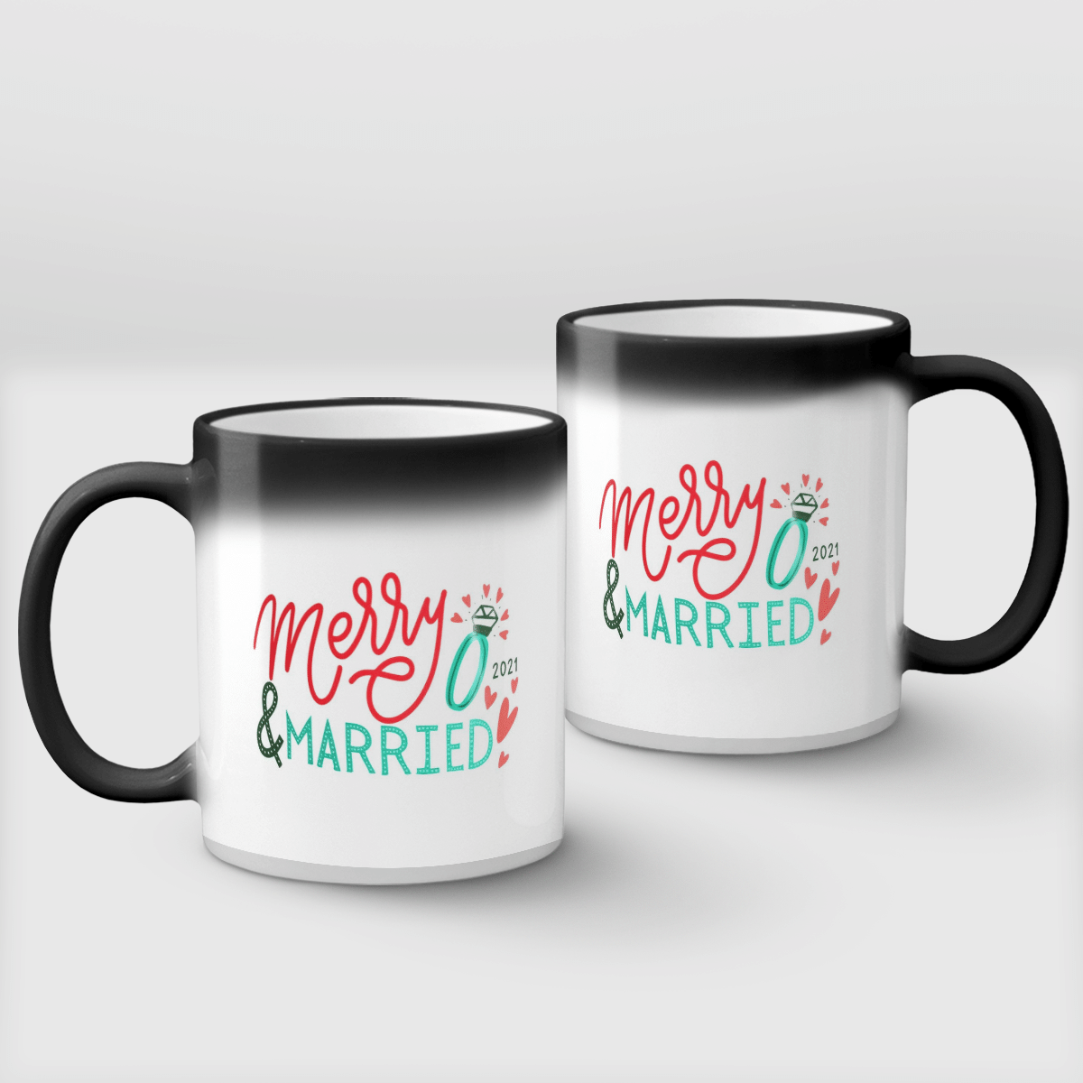 Merry & Married 2021 Christmas Mug