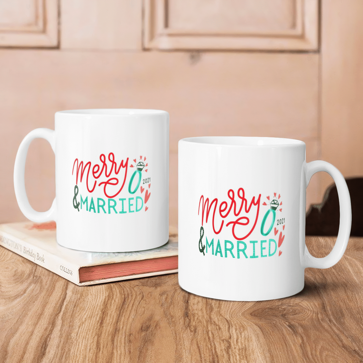 Merry & Married 2021 Christmas Mug