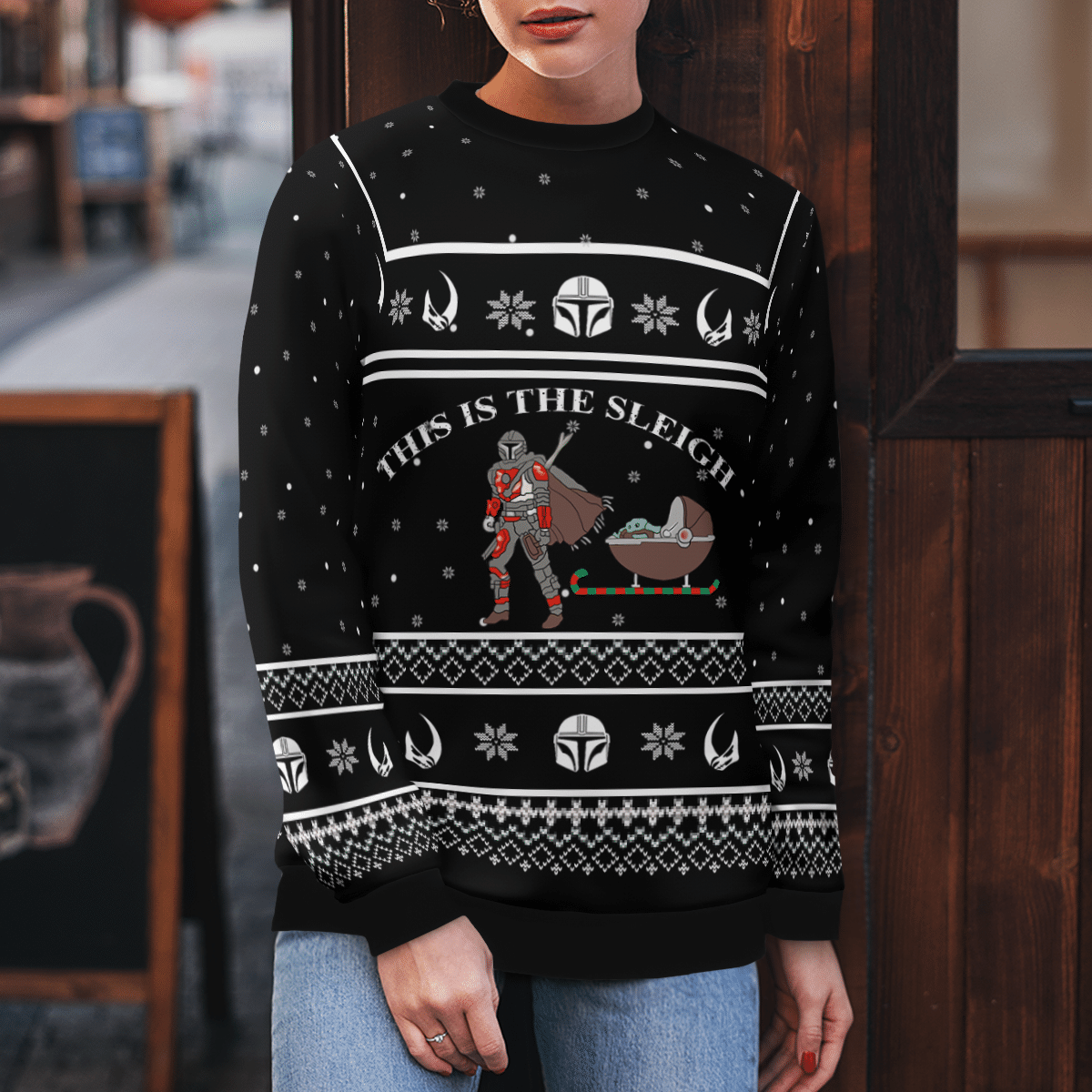 SW Christmas Style AOP Sweater