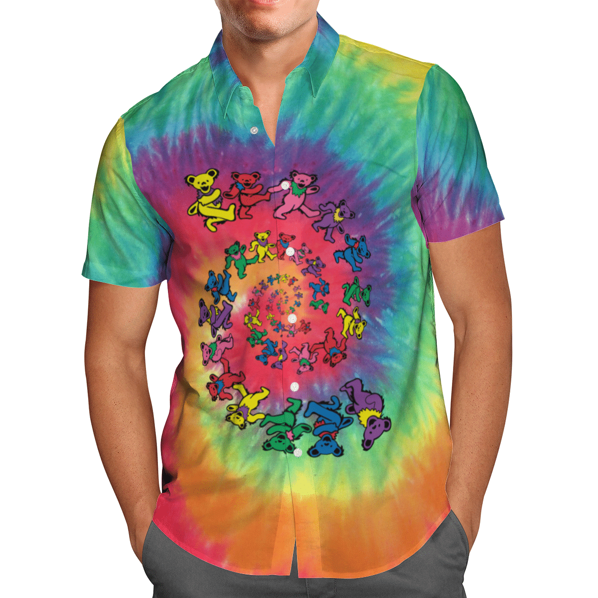 Dancing Bears Colorful Shirt