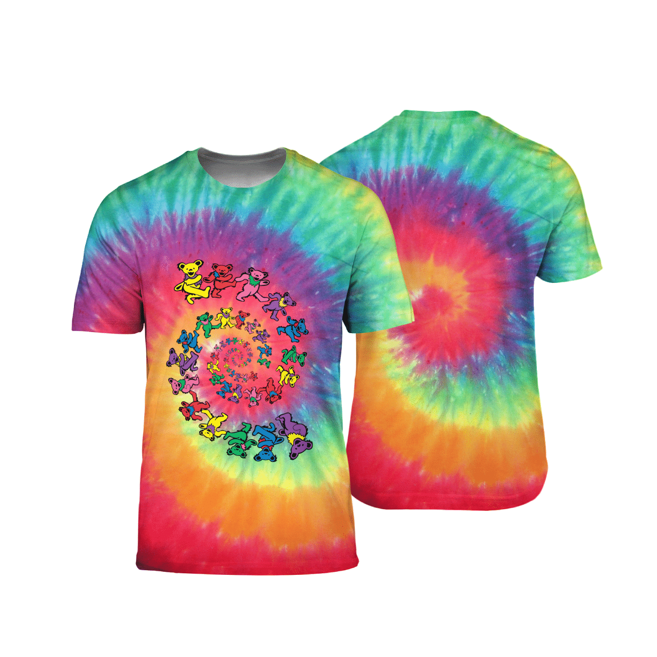 Dancing Bears Colorful Shirt