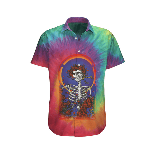 Skull & Roses Hawaiian Shirt