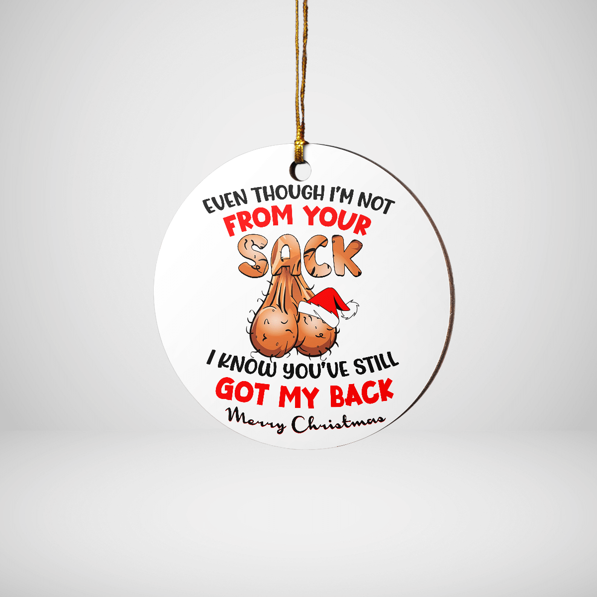 Merry Christmas Bonus Dad Gift Ornament - Mug