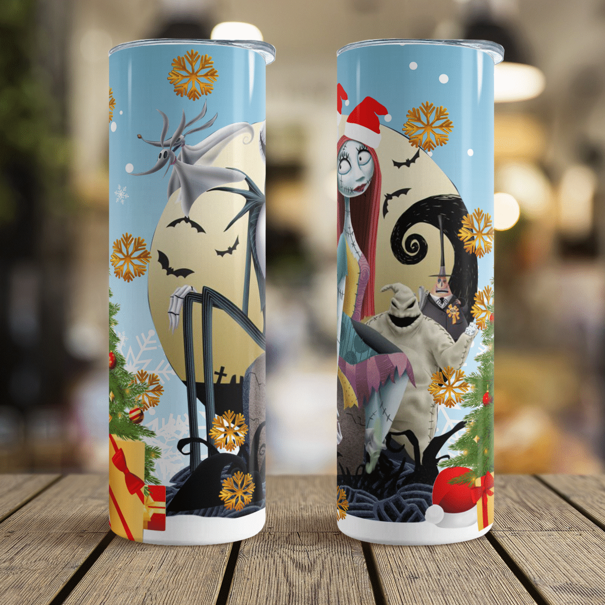 The Nightmare Couple Christmas Tumbler