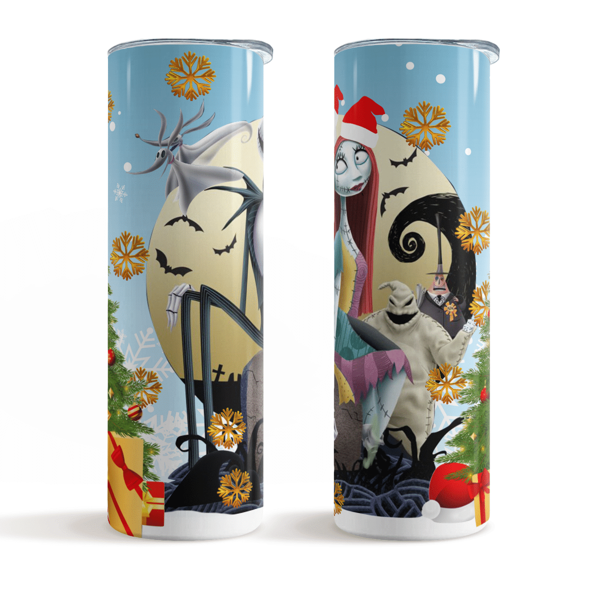 The Nightmare Couple Christmas Tumbler