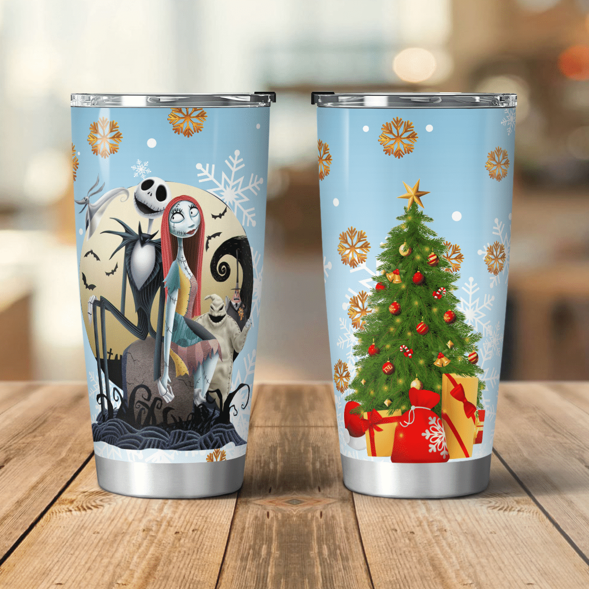 The Nightmare Couple Christmas Tumbler