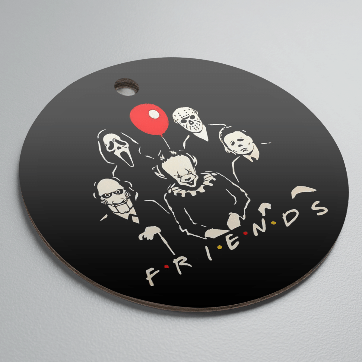 Horror Character Friends Christmas Ornament 3