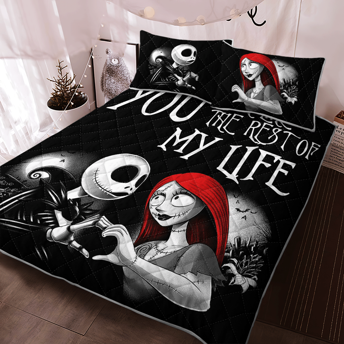 You Look Like The Rest Of My Life Quilt - Bedding Set