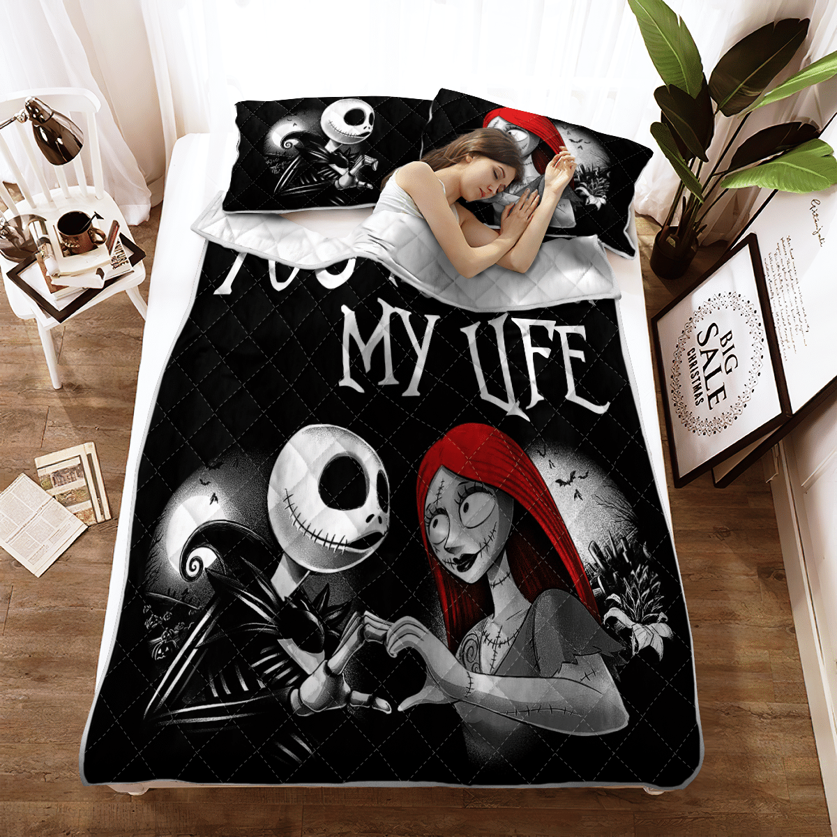 You Look Like The Rest Of My Life Quilt - Bedding Set