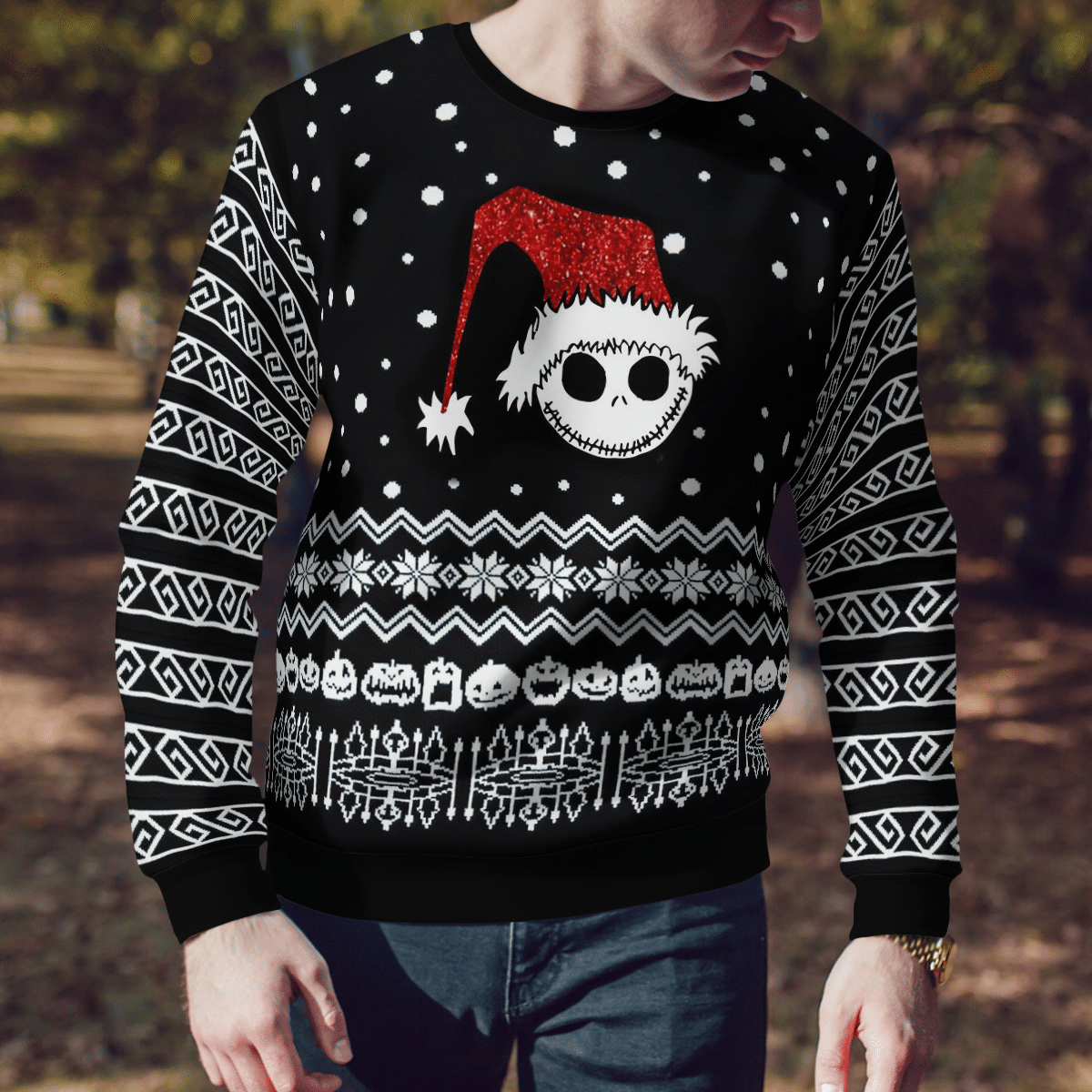 Nightmare Christmas AOP Sweater