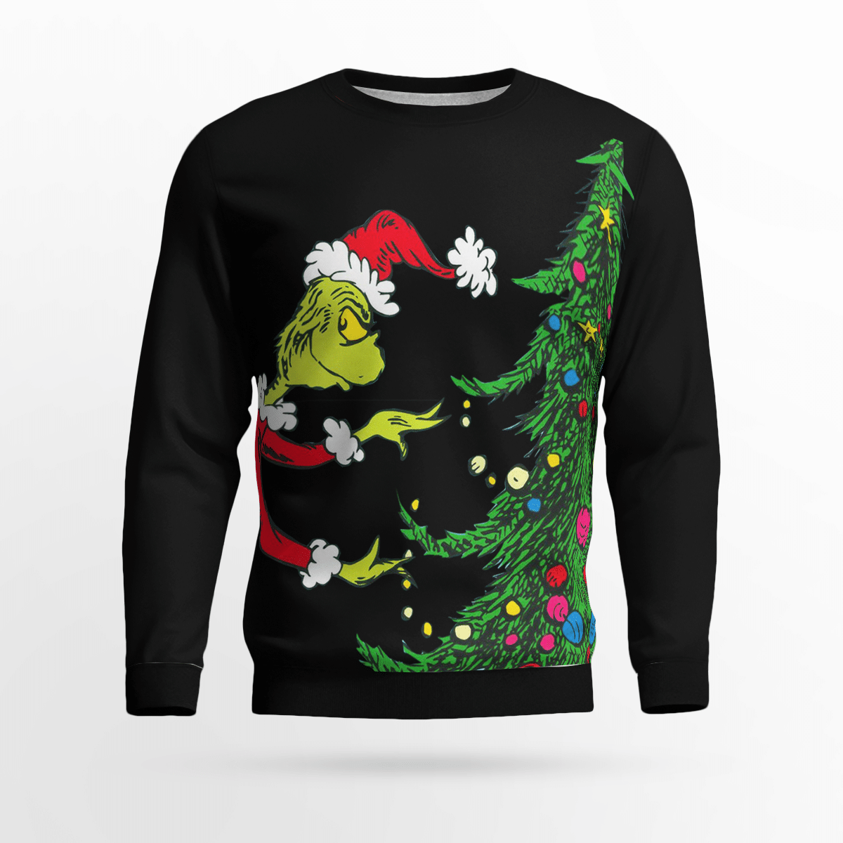 Stole Christmas Black Sweatshirt