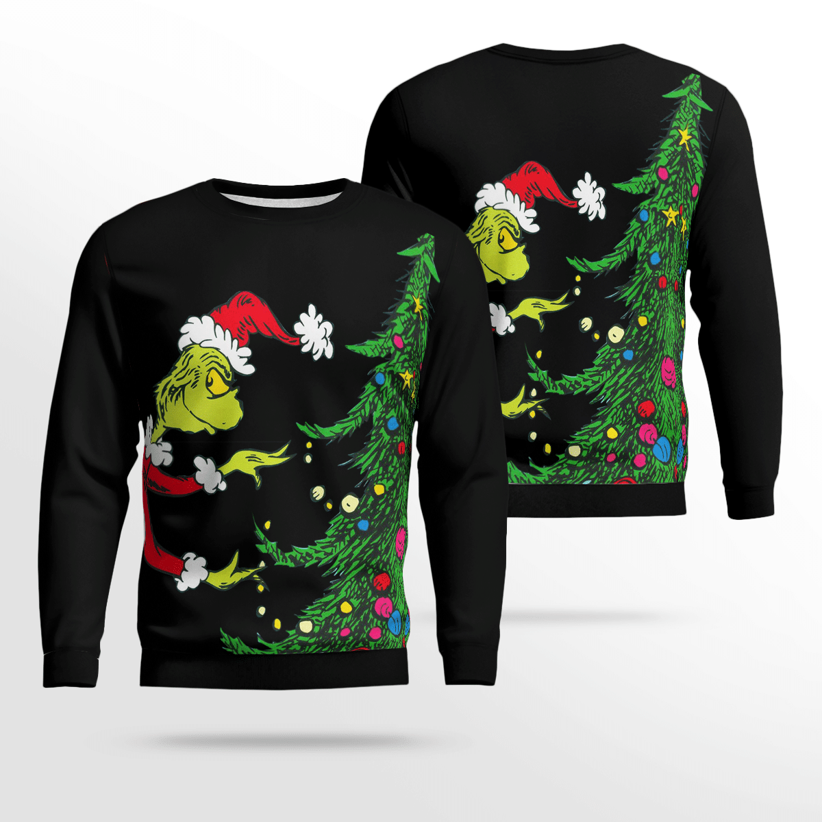 Stole Christmas Black Sweatshirt