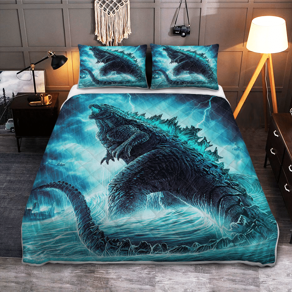 Monster Quilt Bedding Set - Bedding Set